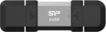 Silicon Power USB памет Silicon Power Mobile C51 64GB, USB-А и USB Type-C (USB 3.2 G (4713436155560)