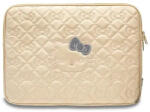 Hello Kitty Чанта за лаптоп Hello Kitty Zip PU Quilted Bows, 14"", златиста (3666339190378)