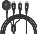 Dudao Apple Watch Dudao A12Max+ PD 100W 3в1 Кабел за зарядно устройство: USB (6976625333523)