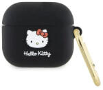 Hello Kitty Кейс Hello Kitty Silicone 3D Kitty Head за AirPods 3, черен (Hel000064-0)