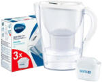 BRITA Филтрираща кана Brita MARELLA COOL MEMO 2.4L- БЯЛ + 3 ФИЛТЪРА M PLUS (4006387105037) Филтрираща кана