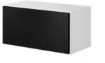 Cama meble Cama пълен шкаф за съхранение ROCO RO3 75/37/39 бял/бял/черен (RO3 BI/BI/CZ)