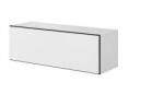Cama meble Cama пълен шкаф за съхранение ROCO RO1 112/37/39 бял/черен/бял (RO1 BI/CZ/BI)
