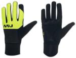 NorthWave Mănuși de ciclism pentru bărbați Fast Gel Glove Black/Yellow Fluo S
