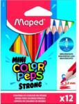 Maped MAPED: háromszögletű színes ceruza készlet, kicsi, 12 db-os