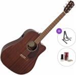 Fender CD-140 SCE Standard SET Mahogany Електро-акустична китара Дреднаут