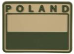 Helikon-Tex Emblemă cu velcro Helikon-Tex steagul Poloniei PVC - Khaki