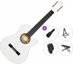 Valencia VC104TC Premium SET 4/4 White Klasszikus gitár