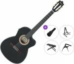 Ibanez GA5MHTCE-WK Premium SET 4/4 Weathered Black Open Pore Elektro-klasszikus gitár