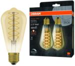 OSRAM 2 darabos dimmelhető LED izzó VINTAGE FILAMENT E27/4, 8W/230V 2200K - Osram 4099854147838 (P228134)