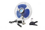 AMiO , 12V Ventilátor Csiptetős, 20cm (0501104) (0501104) - aqua