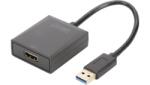 ASSMANN Adaptor USB-A 3.0 la HDMI-A T-M Negru, Digitus DA-70841 (DA-70841)