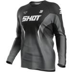 Shot Tricou motocross Shot Draw Clash negru (SHOA04-12D-A01)