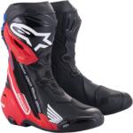 Alpinestars Ghete moto Alpinestars Supertech R Honda negru-roșu fluo-albastru-alb (AIM130-551)