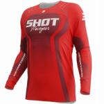 Shot Tricou motocross Shot Contact Stream roșu (SHOA04-12B-C02)