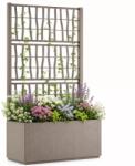StefanPlast Italia Virágláda támaszráccsal 80L | Taupe (SP860138)