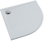 Schedline Libra Smooth White félkör alakú zuhanytálca 90x90 cm fehér 3SP. L1O-9090 (3SPL1O9090)