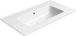 SAPHO Gsi Pura vékonyított kerámia mosdó ExtraGlaze bevonattal 82x46 cm csaplyuk nélkül, fehér 8885011 (8885011)