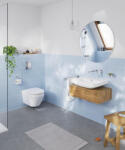 GROHE Solido 5 az 1-ben WC szett Euro Ceramic csésze ülőkével és Arena Cosmopolitan nyomólappal króm 102514SH00 (102514SH00)