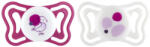 CHICCO Physioforma Light szilikon fogszabályozó cumi pink 6-16 hónap, 2 db