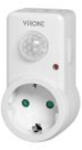 VIRONE MS-1(GS) Mozgásérzékelő, dugaszolható, 120°, IP20, 280W, Schuko (MS-1(GS))