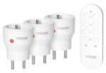 VIRONE RS-8 MINI vezeték nélküli konnektorok távirányítóval, 3+1, 2300W (RS-8)
