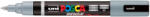 uni Marker pensula varf 1-4 mm UNI Posca PC-5BR gri