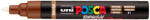 uni Marker pensula varf 1-4 mm UNI Posca PC-5BR maro
