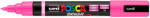 uni Marker pensula varf 1-4 mm UNI Posca PC-5BR roz