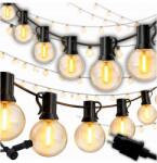 GALAXIA Kerti Fényfüzér 15m 15 Led Kerti Lámpák 230v E12 Kültéri (Girlanda ogrdowa świetlna 15m E12 LED)
