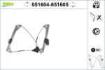 VALEO ablakemelő VALEO 851605 for BMW (851605)