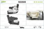 Valeo törlőmotor VALEO 582608 for PEUGEOT, CITROËN, DS (582608)