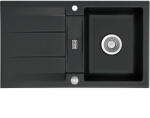 systemceram beép. mosogató Genea 87 exc. 870 x 510 mm megfordítható Nigra (SCH-113523756)