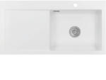 Systemceram beép. mosogató Mera 100 SL 1000 x 510 mm balos cseppt. Polar (SCH-113523593)