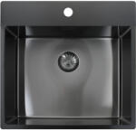 Solido 3D mosogató CAPP50KR10GM nemesacél-antracit Gun Metal (SCH-113520517)