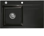 systemceram beép. mosogató Stema 80 800 x 510 mm ą15% jobbos cseppt. Nero (SCH-113523693)