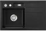 Systemceram beép. mosogató Bela 78 780 x 510 mm ą15% jobbos cseppt. Nigra (SCH-113523730)