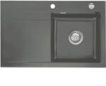 systemceram beép. mosogató Stema 80 exc. 800 x 510 mm balos cseppt. Lava (SCH-113523685)