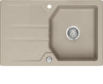 systemceram beépíthető mosogató Solva 80 800 x 510 mm Fango forgatható (SCH-113523762)