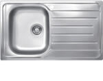 Solido beépített mosogató EC 320 860 x 500 mm jobbos csepptálca rozsdamentes (SCH-113523040)