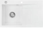 Systemceram beép. mosogató Stema 80 800 x 510 mm ą15% jobbos cseppt. Polar (SCH-113523689)