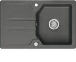systemceram beépíthető mosogató Solva 80 800 x 510 mm Pala szürke forgatható (SCH-113523761)