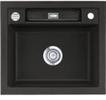 systemceram beépíthető mosogató Bela 57 575 x 510 mm ą15% megfordítható Nigra (SCH-113523479)