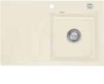 Systemceram beép. mosogató Stema 80 exc. 800 x 510 mm balos cseppt. Magnólia (SCH-113523679)