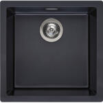 Solido 2D mosogató Amsterdam 40 460 x 460 mm Pure Black (SCH-113520207)