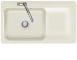 systemceram szintbe építhető mosogató Juna 90 F 876 x 486mm tálca jobb Magnolie (SCH-113523967)
