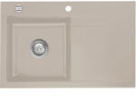 systemceram beép. mosogató Stema 80 800 x 510 mm ą15% jobbos cseppt. Fango (SCH-113523691)