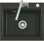 systemceram beépíthető mosogató Kara 57 575 x 510 mm ą15% Nigra Excenter (SCH-113523421)