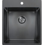 Solido 3D mosogató CAPP40KR10GM nemesacél-antracit Gun Metal (SCH-113520516)