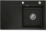 systemceram beép. mosogató Stema 80 800 x 510 mm ą15% balos cseppt. Nigra (SCH-113523678)
